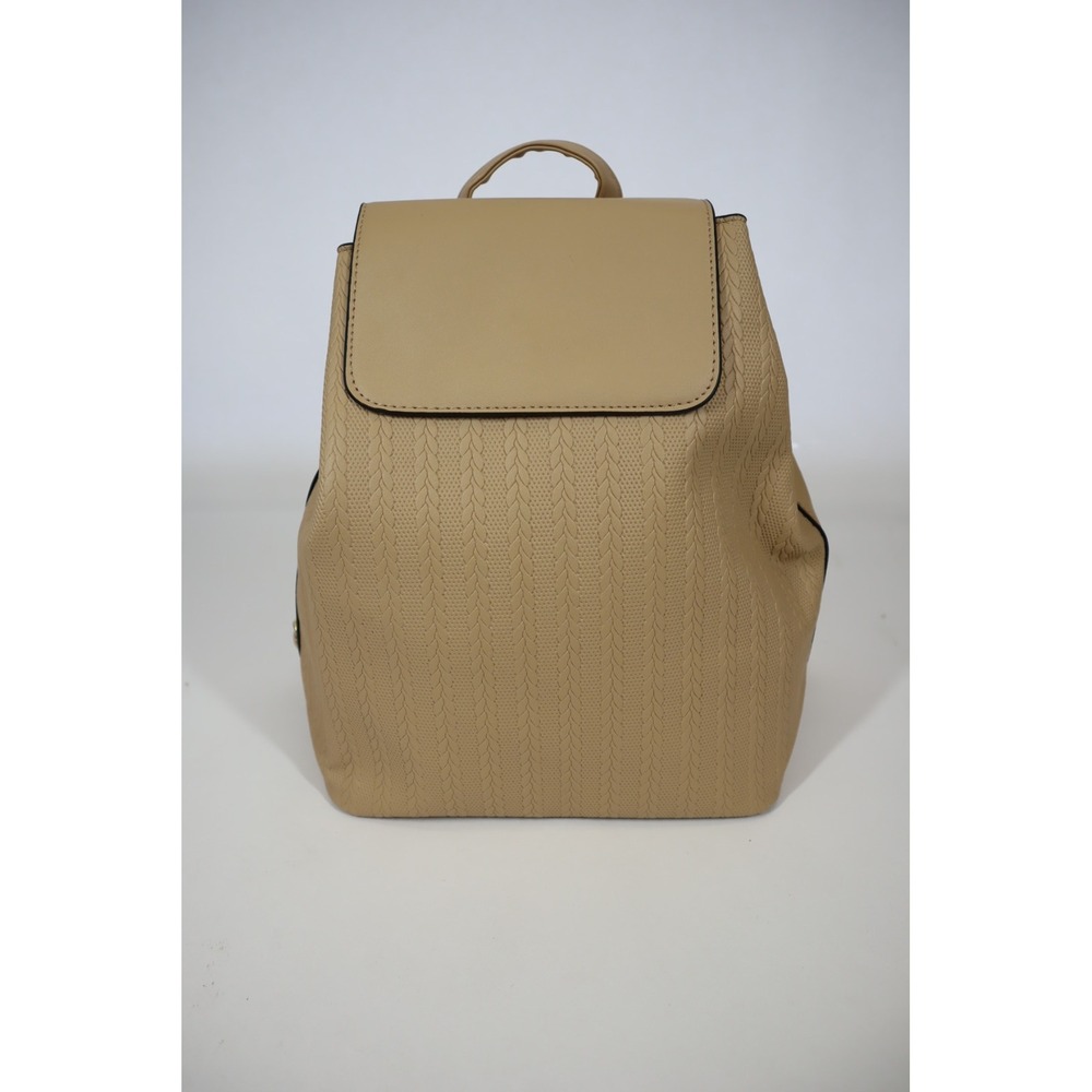 AR New York Fashionable Embossed‎ Backpack - Khaki